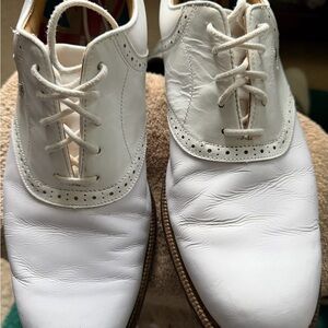 FootJoy White Leather Men's Shoes